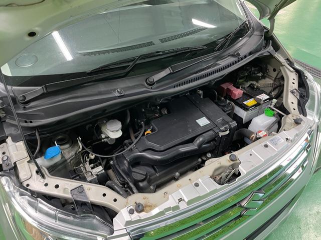 ワゴンＲ ＦＸリミテッドＩＩ　ＣＤプレイヤー　ＥＴＣ　スマートキー　ウィンカーミラー　オートエアコン　電動格納ミラー　純正エアロ　本革ステアリング　Ｗエアバッグ　純正セキュリティ　禁煙車　オゾン消臭施工済み（27枚目）