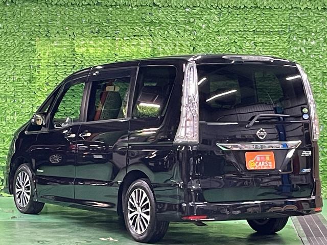 セレナ ハイウェイスター　Ｓ－ハイブリッド　両側電動スライドドア　純正ナビ　フルセグ　ドラレコ　ＥＴＣ　フリップダウンモニター　ブルートゥース　衝突軽減ブレーキ　オートクルーズ　オートライト　ＬＥＤヘッドライト　Ｗエアコン　純正１６ＡＷ　禁煙車（12枚目）