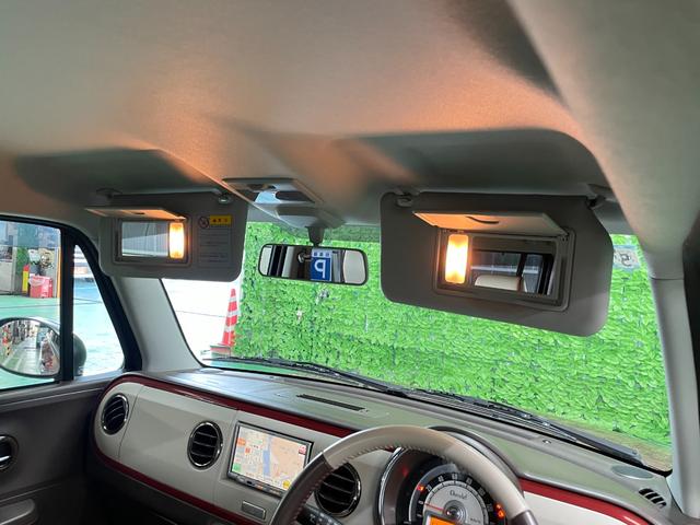 アルトラパンショコラ Ｘ　メモリーナビ　地デジＴＶ　ＣＤプレイヤー　オートライト　ＨＩＤヘッド　スマートキー　レザーシート　１４インチアルミ　オートエアコン　電格ミラー　純正セキュリティ　本革ステアリング　Ｗエアバッグ　禁煙車（44枚目）