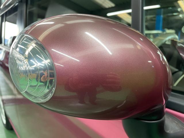 アルトラパンショコラ Ｘ　メモリーナビ　地デジＴＶ　ＣＤプレイヤー　オートライト　ＨＩＤヘッド　スマートキー　レザーシート　１４インチアルミ　オートエアコン　電格ミラー　純正セキュリティ　本革ステアリング　Ｗエアバッグ　禁煙車（46枚目）