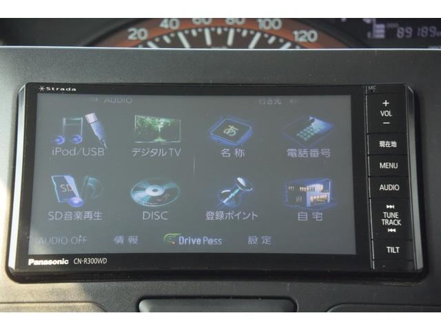 タント Ｘターボ　ワンオーナー車・プッシュスターター・スマートキー・両側スライドドア・左パワスラ・ミラクルオープンドア・オートライト・ベンチシート・ＨＤＭＩ・ストラーダ７型ワイドＳＤナビ・カラーレーンガイド付Ｂモニター（9枚目）
