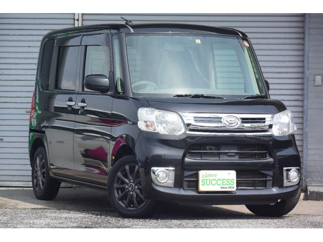 タント Ｘターボ　ワンオーナー車・プッシュスターター・スマートキー・両側スライドドア・左パワスラ・ミラクルオープンドア・オートライト・ベンチシート・ＨＤＭＩ・ストラーダ７型ワイドＳＤナビ・カラーレーンガイド付Ｂモニター（11枚目）