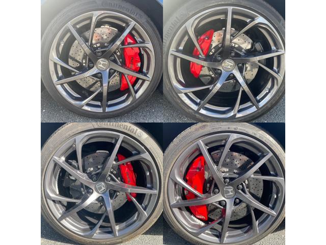 ＮＳＸ ベースグレード　カーボンセラミックブレーキローター　セミアニリンレザーアルカンターラ　パワーシート　アルカンターラルーフ　ｂｌｕｅｔｏｏｔｈ　フルセグナビ　バックカメラ（17枚目）