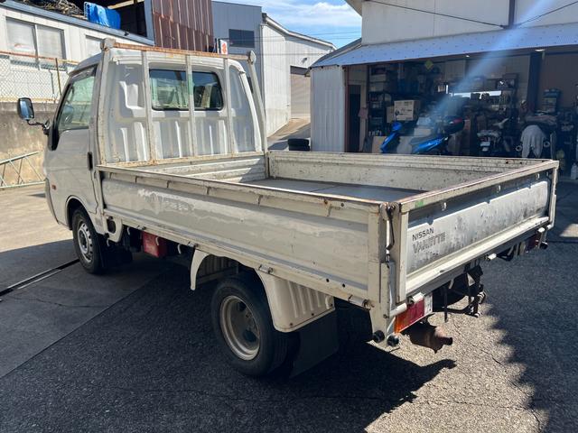 バネットトラック スーパーローＤＸ　低床　リアＷタイヤ　低床　令和７年４月１５．３万キロ当工場でタイミングベルト交換　エアコン修理済　令和７年１０月セルモーター交換（6枚目）