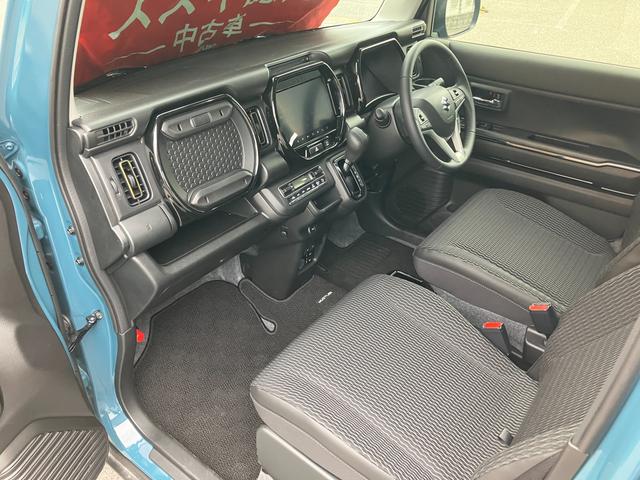 ハスラー ＨＹＢＲＩＤ　Ｘ　３型　全方位カメラ付きナビ　当社試乗車使用　バックカメラ　オートライト　Ｂｌｕｅｔｏｏｔｈ　純正ナビ　プッシュスタート　シートヒーター　オートエアコン　禁煙車　スズキセーフティーサポート　衝突被害軽減システム　アイドリングストップ（13枚目）