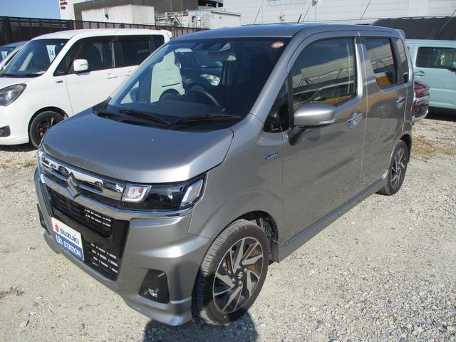 ワゴンＲカスタムＺ カスタムＺ　ＨＹＢＲＩＤ　ＺＸ　４型　セイフティーサポート　オートライト　プッシュスタート　シートヒーター　オートエアコン　スズキセーフティーサポート　アイドリングストップ　横滑り防止機能　衝突安全ボディ　盗難防止システム（21枚目）