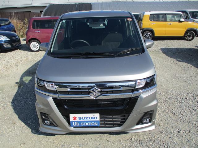 ワゴンＲカスタムＺ カスタムＺ　ＨＹＢＲＩＤ　ＺＸ　４型　セイフティーサポート　オートライト　プッシュスタート　シートヒーター　オートエアコン　スズキセーフティーサポート　アイドリングストップ　横滑り防止機能　衝突安全ボディ　盗難防止システム（22枚目）