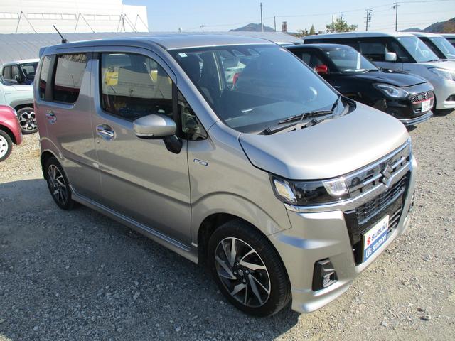 ワゴンＲカスタムＺ カスタムＺ　ＨＹＢＲＩＤ　ＺＸ　４型　セイフティーサポート　オートライト　プッシュスタート　シートヒーター　オートエアコン　スズキセーフティーサポート　アイドリングストップ　横滑り防止機能　衝突安全ボディ　盗難防止システム（23枚目）