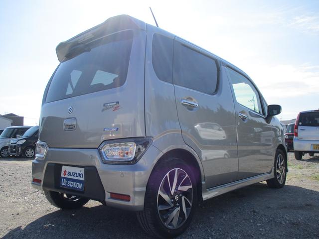 ワゴンＲカスタムＺ カスタムＺ　ＨＹＢＲＩＤ　ＺＸ　４型　セイフティーサポート　オートライト　プッシュスタート　シートヒーター　オートエアコン　スズキセーフティーサポート　アイドリングストップ　横滑り防止機能　衝突安全ボディ　盗難防止システム（24枚目）