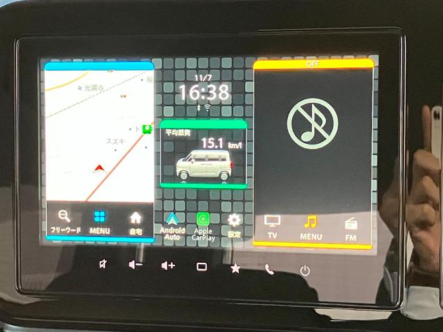 ワゴンRスマイル HYBRID S 3型 当社社有車使用 全方位カメラ付きナビ バックカメラ オートライト Bluetooth スライドドア 純正ナビ プッシュスタート シートヒーター オートエアコン スズキセーフティーサポート 衝突被害軽減システム アイドリングストップ(6枚目)