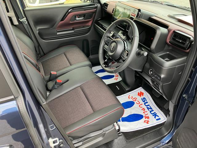 スペーシアカスタム カスタム HYBRID XS 当社試乗車使用 全方位カメラ バックカメラ オートライト Bluetooth スライドドア 純正ナビ プッシュスタート シートヒーター オートエアコン 禁煙車 スズキセーフティーサポート 衝突被害軽減システム アイドリングストップ(10枚目)
