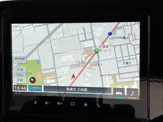 スペーシアカスタム カスタム HYBRID XS 当社試乗車使用 全方位カメラ バックカメラ オートライト Bluetooth スライドドア 純正ナビ プッシュスタート シートヒーター オートエアコン 禁煙車 スズキセーフティーサポート 衝突被害軽減システム アイドリングストップ(51枚目)