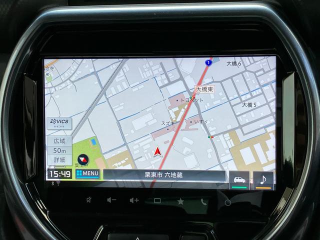ハスラー Ｊスタイルターボ　ナビ　全方位カメラ付き　シートヒーター付き　バックカメラ　オートライト　Ｂｌｕｅｔｏｏｔｈ　純正ナビ　プッシュスタート　シートヒーター　オートエアコン　スズキセーフティーサポート　衝突被害軽減システム　アイドリングストップ　横滑り防止機能（6枚目）