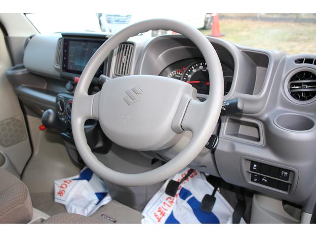 エブリイ PC 6型 5速 モニター付オーディオ ドラレコ ETC バックカメラ ドライブレコーダー オートライト スライドドア シートヒーター 衝突被害軽減システム 衝突安全ボディ(9枚目)