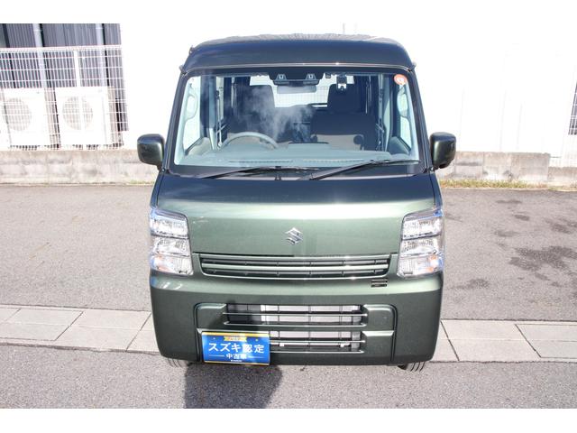 エブリイ PC 6型 5速 モニター付オーディオ ドラレコ ETC バックカメラ ドライブレコーダー オートライト スライドドア シートヒーター 衝突被害軽減システム 衝突安全ボディ(22枚目)