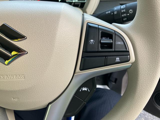 ワゴンＲスマイル ＨＹＢＲＩＤ　Ｘ　３型　電動パーキング　当社試乗車使用　オートライト　スライドドア　プッシュスタート　シートヒーター　オートエアコン　禁煙車　スズキセーフティーサポート　衝突被害軽減システム　アイドリングストップ　横滑り防止機能　衝突安全ボディ（50枚目）