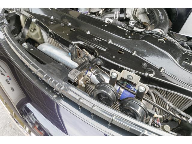 マークＸ ２５０Ｇ　Ｓパッケージ　無期限無制限保証付　ＨＫＳスーパーチャージャー　ＳＡＲＤ６速ＭＴ　ＨＫＳ車高調　ＷＯＲＫマイスターＳ１　グッドガンフルバケ　Ｇ’ｓヘッドライト＆フロントバンパー　オーバーフェンダー　リミッターカット（57枚目）