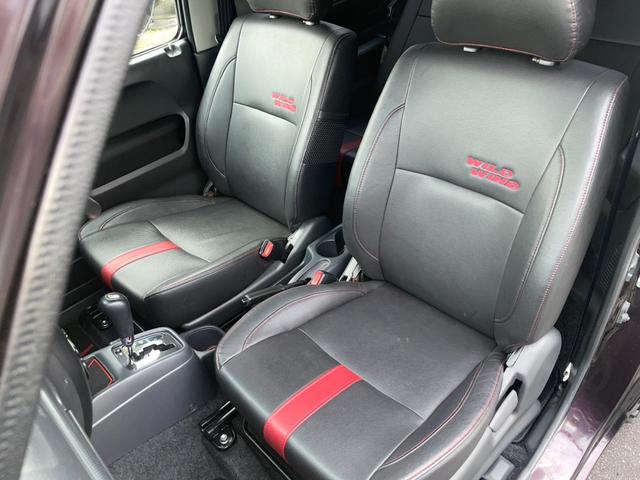 ジムニー ワイルドウインド　リフトアップ　ＭＴタイヤ　シートヒーター　レザーシート　アルミ　フォグ　ウィンカーミラー　７型（26枚目）