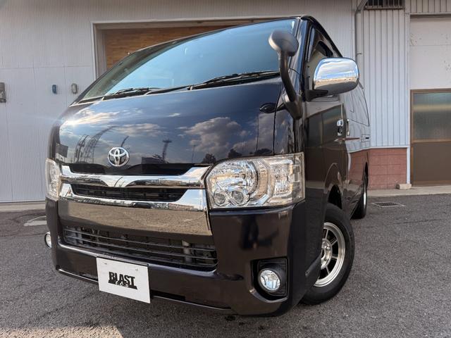 レジアスエースバン スーパーGL ダークプライム カロッツェリアサイバーナビ/シートカバー/ハヤシレーシングAW/禁煙車/レーダー/ドラレコ/ETC/バイザー・エンブレムハイエース仕様(2枚目)