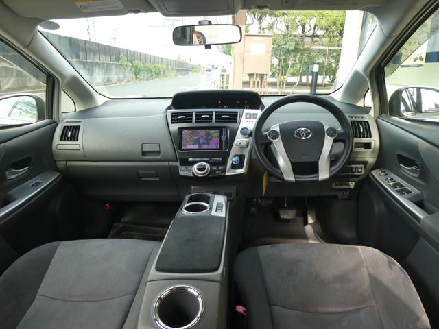 G 1オーナーユーザー様買取禁煙車 7人乗り 新品アルパイン後席モニター ナビTV Bカメラ Dレコ DVD Bluetooth LEDヘッド クルーズC ETC H24年〜R3/8D記録簿 ZVW40W(6枚目)
