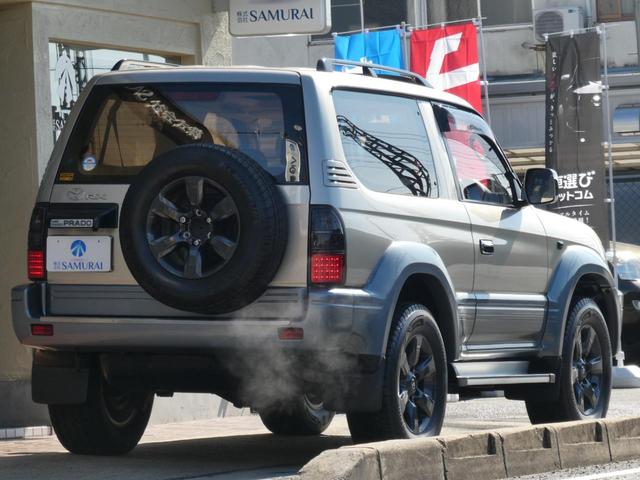 RX 女性ユーザー買取禁煙車 丸目 90系カスタム車 アルジェントクロスAW ビルシュタインショック サンルーフ 外ナビフルセグTV DVD ETC コンビハン HID フォグ Rレール A格納ミラー(43枚目)