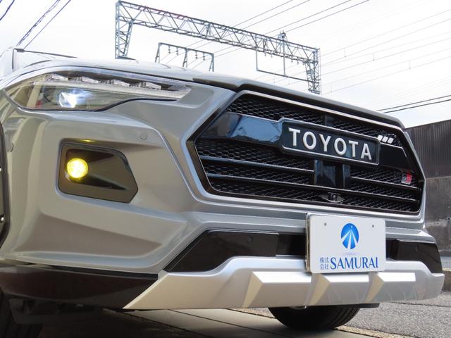カローラクロス ハイブリッド Z 1オーナーユーザー様買取禁煙車 ラブクロス(フロントフェイスキット&OVフェンダー,純正202塗装塗り分け)新品TOYOタイヤオープンカントリーH/TII トヨタTM PVM Aパーク Gコーティング(55枚目)