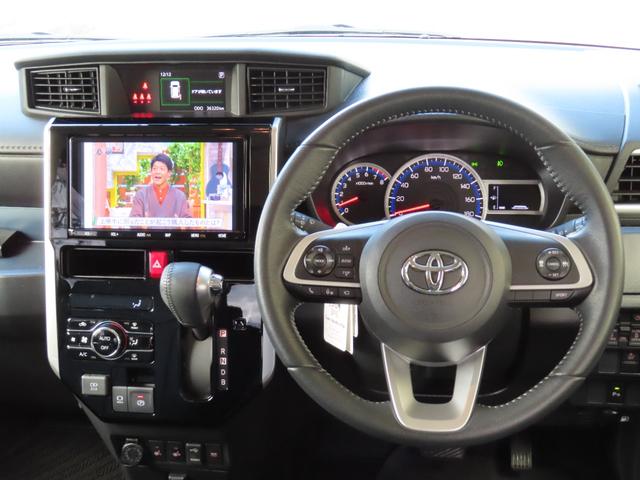 ルーミー カスタムG-T 女性1オーナーユーザー様買取禁煙車 スマアシ(予防安全機能) 純正9インチナビTV CD BT USB/HDMI パノラマビューM 純正12.1後席モニター シートヒーター ドラレコ インテリアイルミ(9枚目)