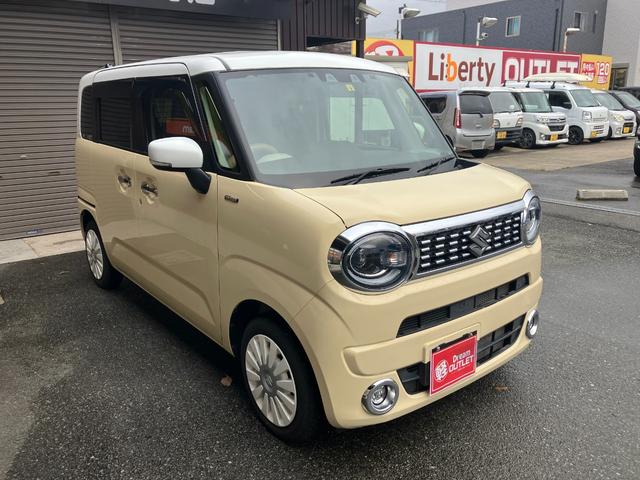 ワゴンRスマイル ハイブリッドX ナビ 両側電動スライドドア 衝突被害軽減ブレーキ パーキングセンサー レーンキープアシスト スマートキー 電動格納式ミラー フォグライト 運転席シートヒーター シートバックテーブル オートライト(12枚目)