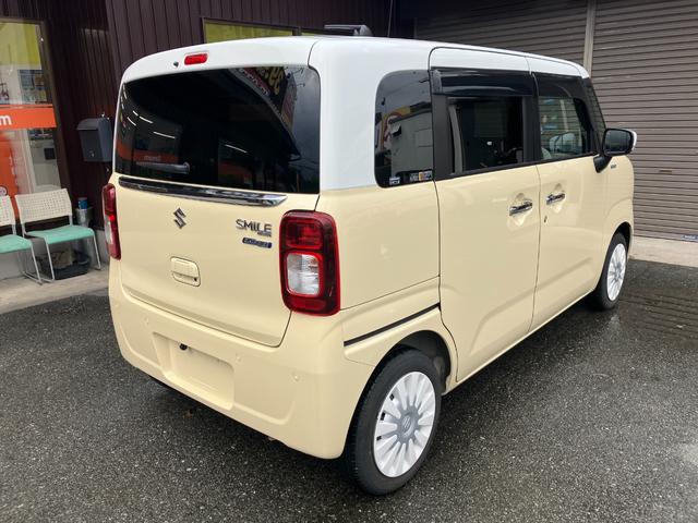 ワゴンRスマイル ハイブリッドX ナビ 両側電動スライドドア 衝突被害軽減ブレーキ パーキングセンサー レーンキープアシスト スマートキー 電動格納式ミラー フォグライト 運転席シートヒーター シートバックテーブル オートライト(17枚目)