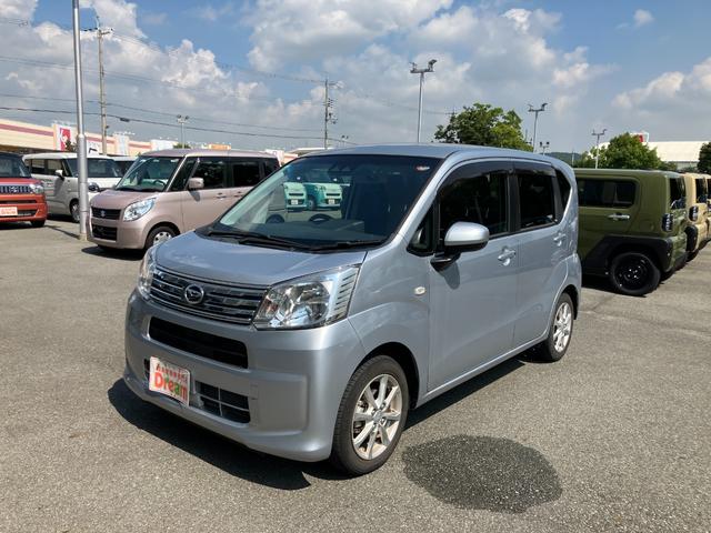 ムーヴ ＸリミテッドＩＩ　ＳＡＩＩＩ　ナビ　バックカメラ　ドラレコ　衝突被害軽減ブレーキ　運転性シートヒーター　本革巻きステアリング　オートライト　電動格納式ミラー　オートエアコン　ステアリングスイッチ　アイドリングストップ（8枚目）