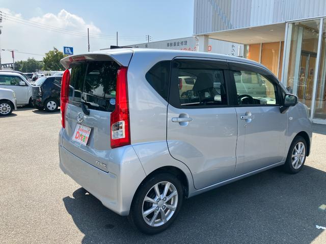 ムーヴ ＸリミテッドＩＩ　ＳＡＩＩＩ　ナビ　バックカメラ　ドラレコ　衝突被害軽減ブレーキ　運転性シートヒーター　本革巻きステアリング　オートライト　電動格納式ミラー　オートエアコン　ステアリングスイッチ　アイドリングストップ（13枚目）
