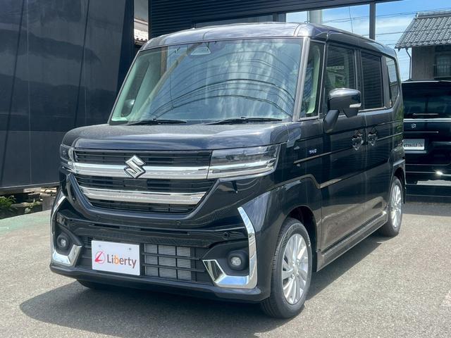 スペーシアカスタム ハイブリッドＧＳ　サポカー　横滑り防止装置　ベンチシート　ＬＥＤ　前席シートヒーター　フルフラットシート　コーナーセンサー　ＡＢＳ　エアコン　盗難防止装置　スマートキー　パワステ　エアバッグ　オートクルーズコントロール（5枚目）