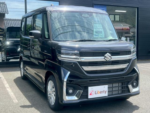スペーシアカスタム ハイブリッドＧＳ　サポカー　横滑り防止装置　ベンチシート　ＬＥＤ　前席シートヒーター　フルフラットシート　コーナーセンサー　ＡＢＳ　エアコン　盗難防止装置　スマートキー　パワステ　エアバッグ　オートクルーズコントロール（7枚目）