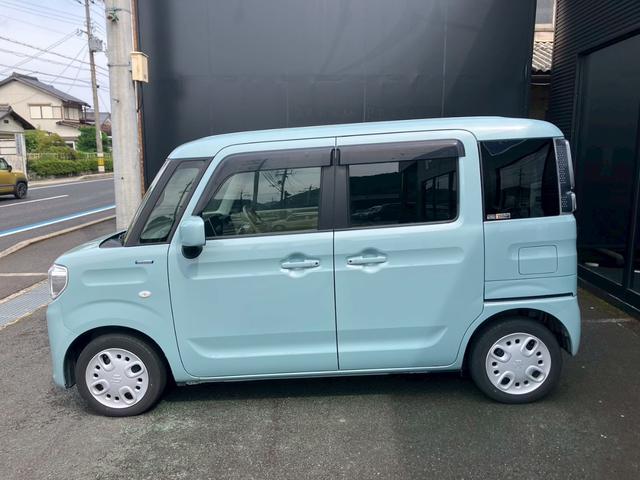 スペーシア ハイブリッドＸ　ナビ　両側電動スライドドア　衝突被害軽減ブレーキ　運転席＆助手席シートヒーター　スマートキー　電動格納式ミラー　アイドリングストップ　後席サンシェード　コーナーセンサー　アクセサリーソケット（12枚目）