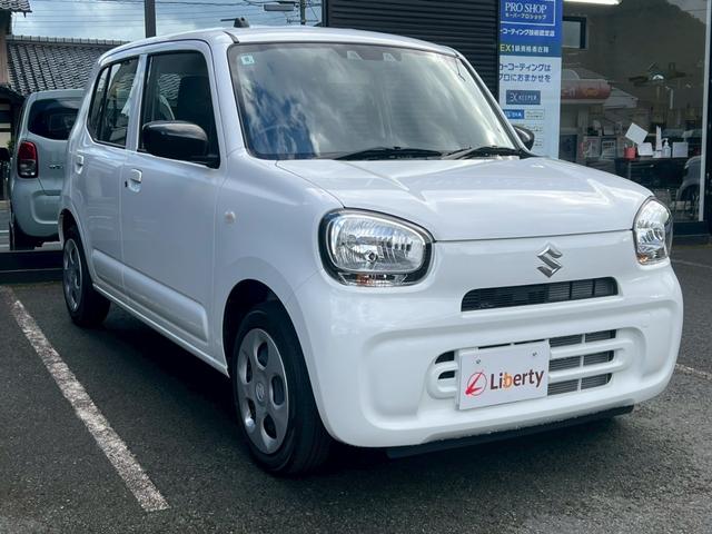 アルト Ｌ　純正ナビ　衝突被害軽減ブレーキ　パーキングセンサー　レーンキープアシスト　運転席シートヒーター　キーレス　電動格納式ミラー　横滑り防止　アイドリングストップ　マニュアルエアコン（9枚目）