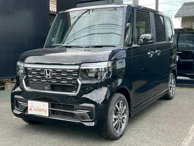 Ｎ－ＢＯＸカスタム ベースグレード　ＨｏｎｄａＳＥＮＳＩＮＧ　片側電動スライドドア　アダプティブクルーズコントロール　電子パーキング　オートブレーキホールド　純正アルミホイール　ＬＥＤヘッドライト　運転席＆助手席シートヒーター（6枚目）