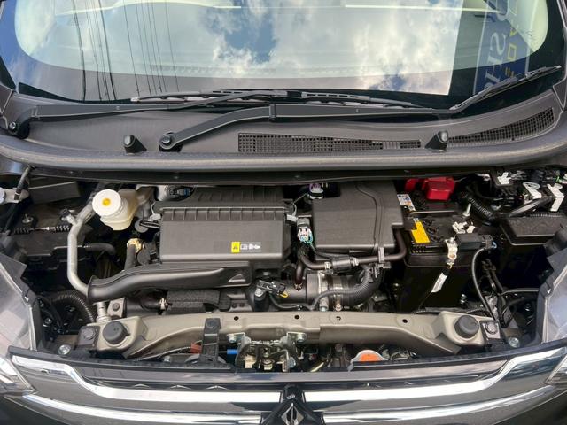 ｅＫワゴン Ｍ　純正ナビ　バックカメラ　衝突被害軽減ブレーキ　レーンキープアシスト　前席シートヒーター　電動格納式ミラー　パワーウィンドウ　マニュアルエアコン　キーレスエントリー　オートライト（67枚目）