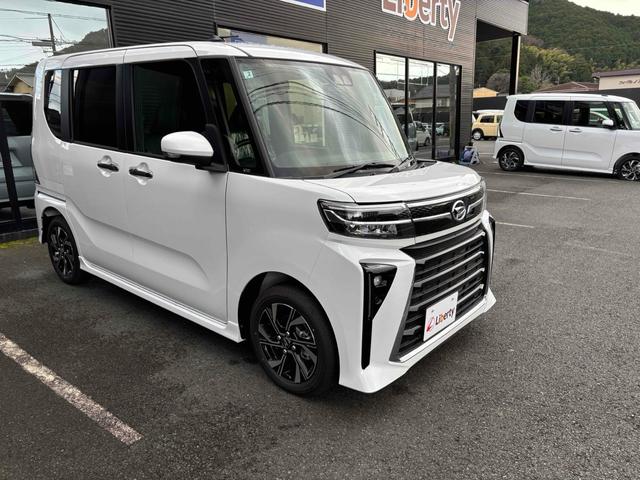 タント カスタムX 両側電動スライドドア クリアランスソナー 衝突被害軽減システム オートライト LEDヘッドランプ スマートキー アイドリングストップ 電動格納ミラー シートヒーター ベンチシート CVT(5枚目)