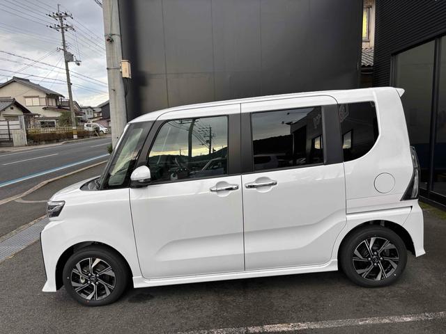 タント カスタムX 両側電動スライドドア クリアランスソナー 衝突被害軽減システム オートライト LEDヘッドランプ スマートキー アイドリングストップ 電動格納ミラー シートヒーター ベンチシート CVT(7枚目)