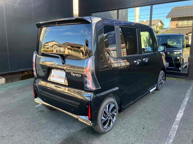 タント カスタムＸ　バックカメラ　両側電動スライドドア　クリアランスソナー　衝突被害軽減システム　オートライト　ＬＥＤヘッドランプ　スマートキー　アイドリングストップ　電動格納ミラー　シートヒーター　ベンチシート　ＣＶＴ（18枚目）