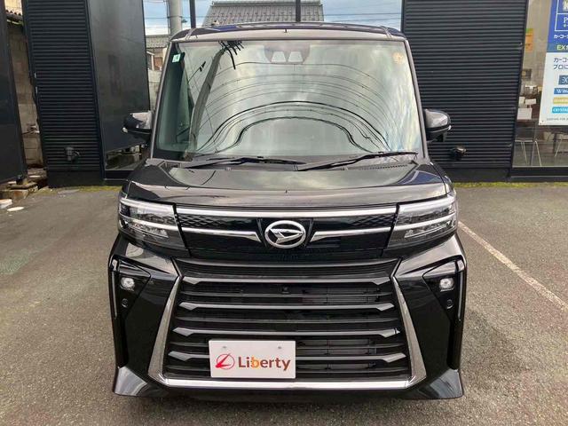 タント カスタムＸ　両側電動スライドドア　クリアランスソナー　衝突被害軽減システム　オートライト　ＬＥＤヘッドランプ　スマートキー　アイドリングストップ　電動格納ミラー　シートヒーター　ベンチシート　ＣＶＴ（6枚目）