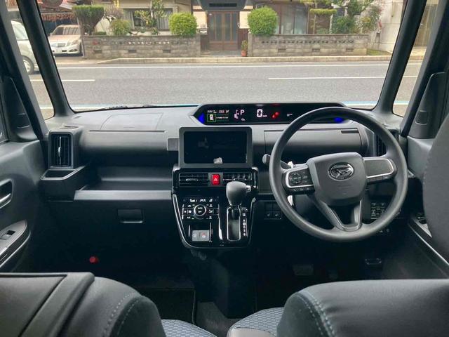 タント カスタムＸ　両側電動スライドドア　クリアランスソナー　衝突被害軽減システム　オートライト　ＬＥＤヘッドランプ　スマートキー　アイドリングストップ　電動格納ミラー　シートヒーター　ベンチシート　ＣＶＴ（23枚目）