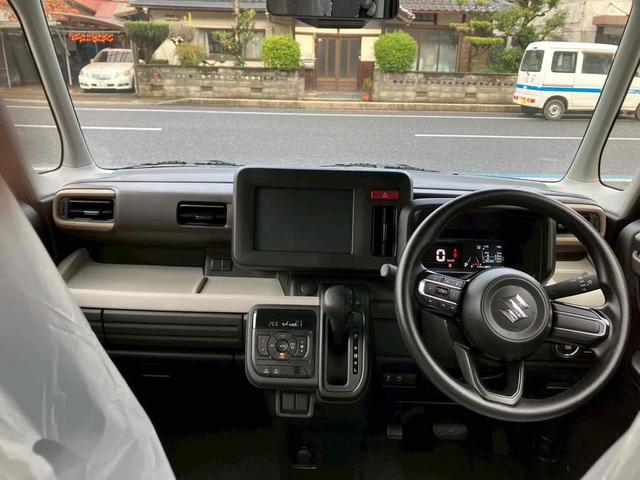 スペーシア ハイブリッドＧ　届出済未使用車　禁煙車　両側スライドドア　クリアランスソナー　衝突被害軽減システム　オートライト　ＬＥＤヘッドランプ　スマートキー　アイドリングストップ　電動格納ミラー　ベンチシート　盗難防止システム（6枚目）
