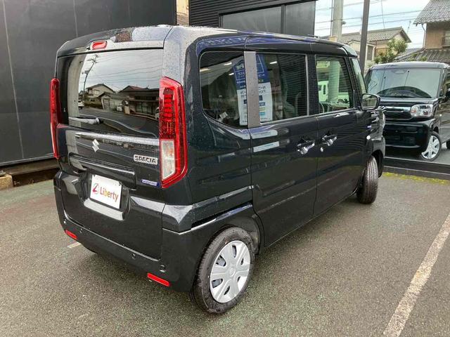 スペーシア ハイブリッドＧ　届出済未使用車　禁煙車　両側スライドドア　クリアランスソナー　衝突被害軽減システム　オートライト　ＬＥＤヘッドランプ　スマートキー　アイドリングストップ　電動格納ミラー　ベンチシート　盗難防止システム（21枚目）
