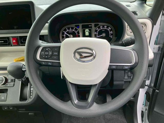 ムーヴキャンバス ストライプスG 両側電動スライドドア クリアランスソナー 衝突被害軽減システム オートライト LEDヘッドランプ スマートキー アイドリングストップ 電動格納ミラー シートヒーター ベンチシート CVT(21枚目)