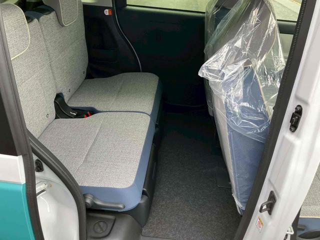 ムーヴキャンバス ストライプスG 両側電動スライドドア クリアランスソナー 衝突被害軽減システム オートライト LEDヘッドランプ スマートキー アイドリングストップ 電動格納ミラー シートヒーター ベンチシート CVT(36枚目)