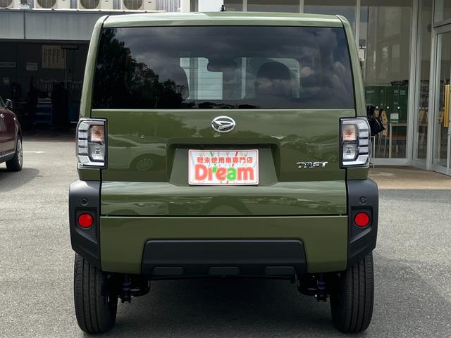 タフト Ｘ　助手席エアバック　運転席エアバック　ブレーキサポート　エコアイドル　レーンキープ　ソナー　横滑り防止　スカイルーフ　サイドエアバッグ　Ｂカメラ　ＡＢＳ付き　フルオートエアコン　ＬＥＤヘットライト（37枚目）