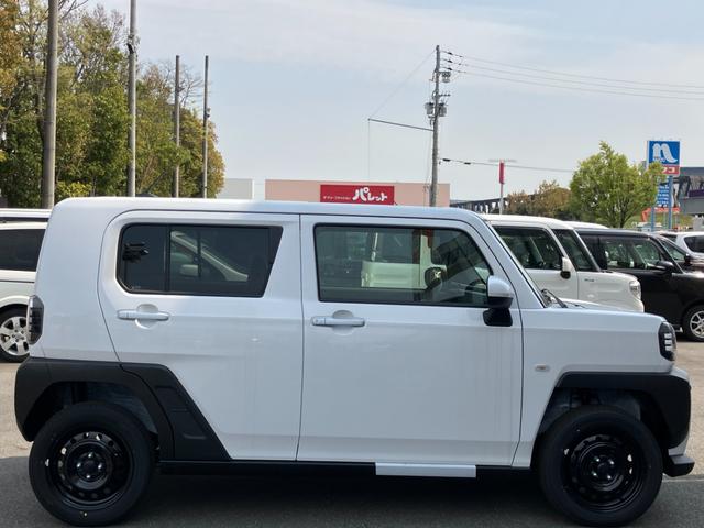 タフト Ｘ　助手席エアバック　運転席エアバック　ブレーキサポート　エコアイドル　レーンキープ　ソナー　横滑り防止　スカイルーフ　サイドエアバッグ　Ｂカメラ　ＡＢＳ付き　フルオートエアコン　ＬＥＤヘットライト（35枚目）