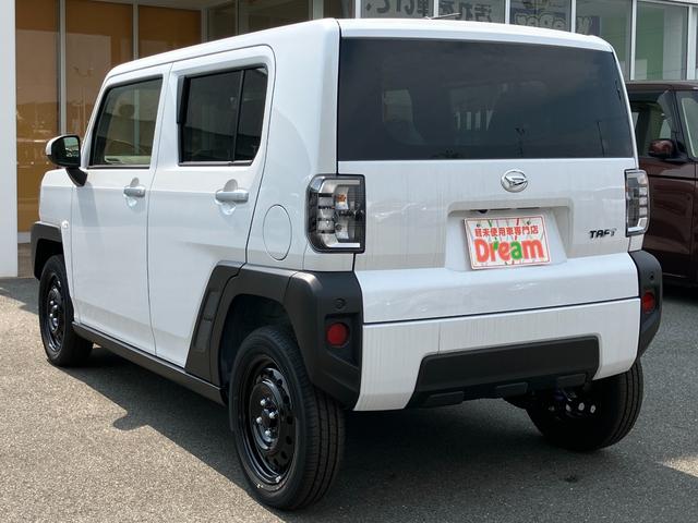 タフト Ｘ　助手席エアバック　運転席エアバック　ブレーキサポート　エコアイドル　レーンキープ　ソナー　横滑り防止　スカイルーフ　サイドエアバッグ　Ｂカメラ　ＡＢＳ付き　フルオートエアコン　ＬＥＤヘットライト（37枚目）