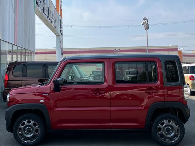 ハスラー ハイブリッドＧ　ヒーター　ｉストップ　車線逸脱アラート　コーナーセンサ　フルフラット　イモビ　ダブルエアバッグ　アクティブクルーズコントロール　スマートキー・プッシュスタート　横滑り防止システム　全席パワーウインドウ（35枚目）